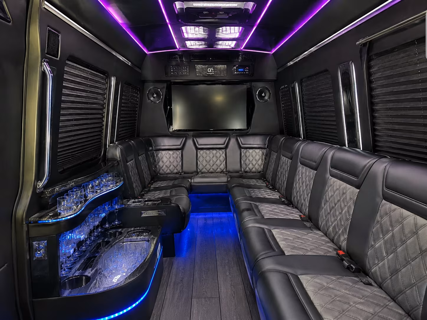 buses for shreveport sporting events and tailgates