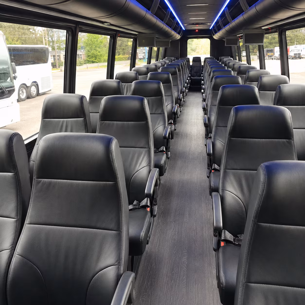 charter buses for large wedding receptions in shreveport