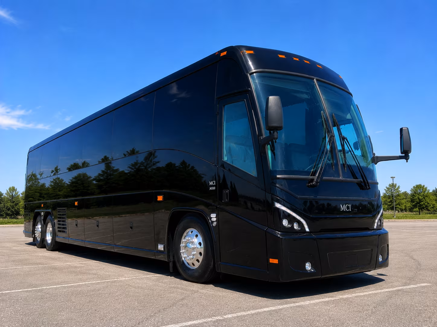 charter buses for louisiana national guard drills and deployments