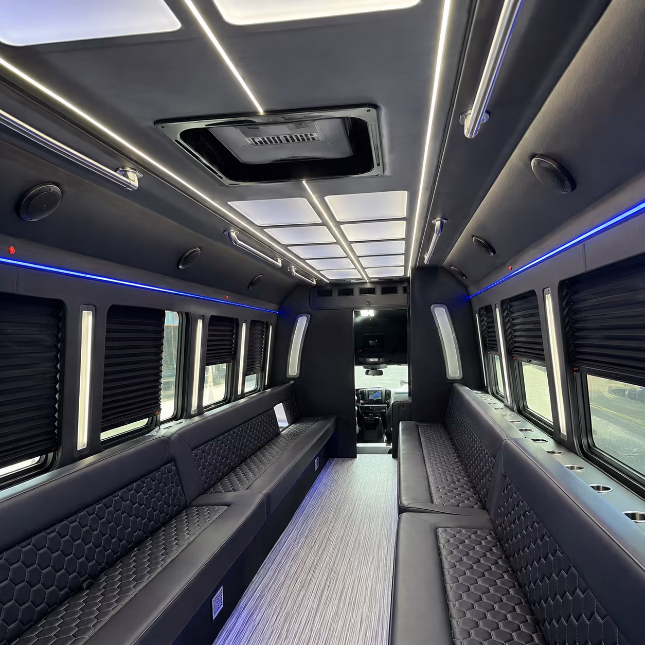 party buses for downtown shreveport music nights on texas street