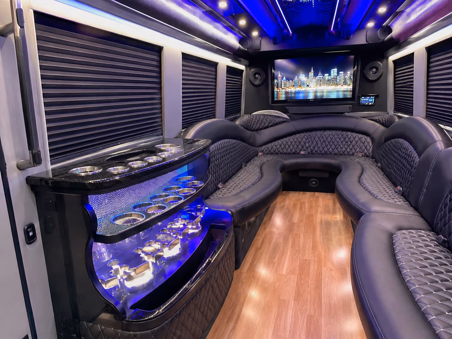 party buses for shreveport wedding parties and bridal groups