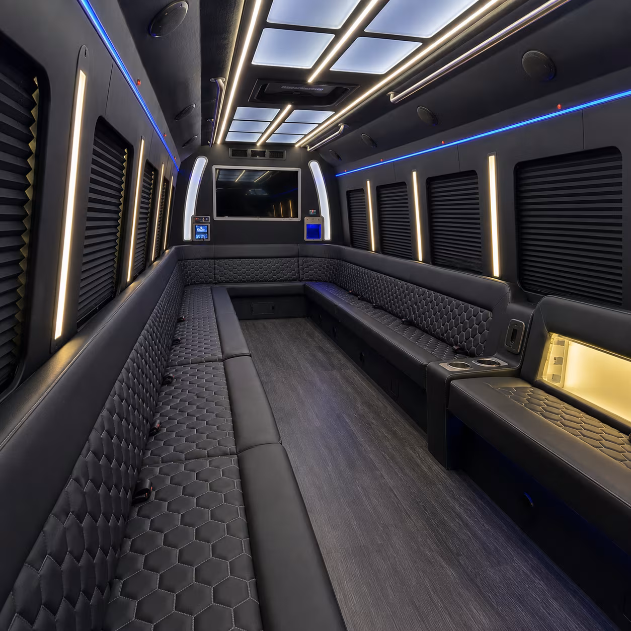 red river district bar crawl party bus rental