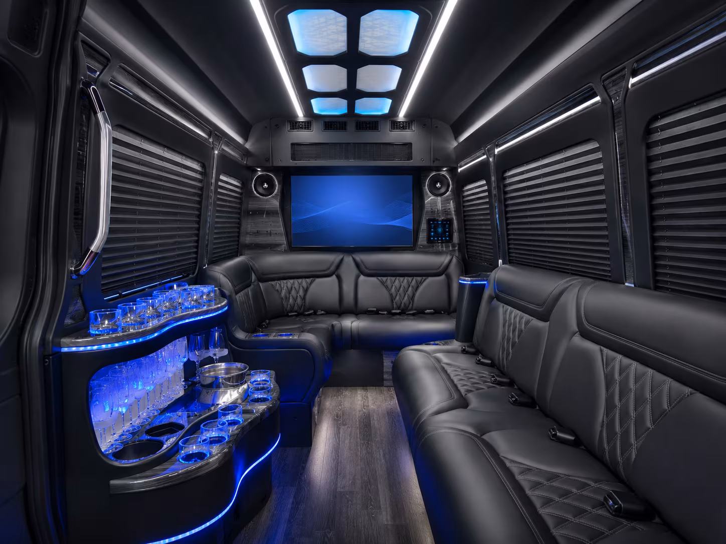 shreveport 25 passenger party bus
