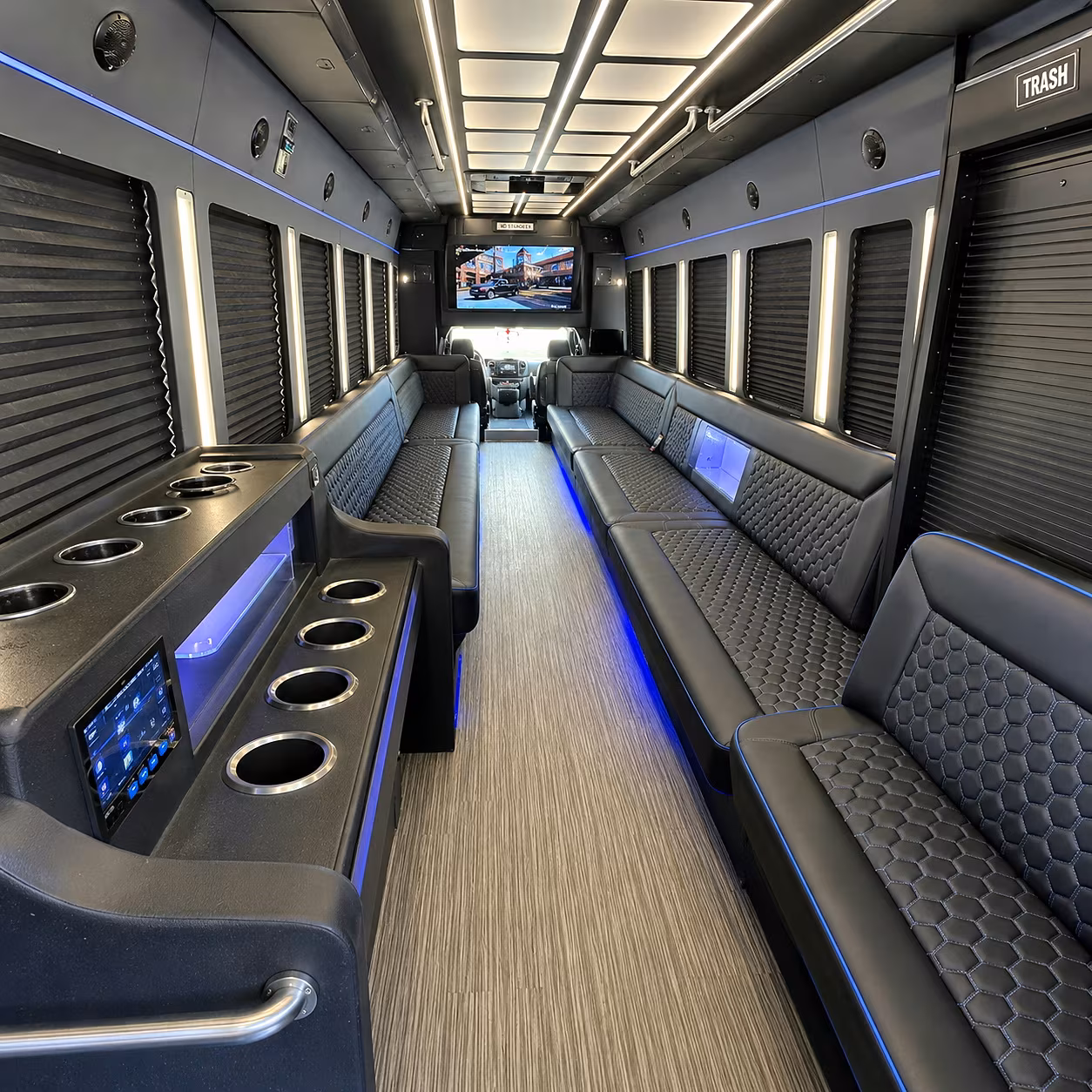 shreveport party bus rentals inside