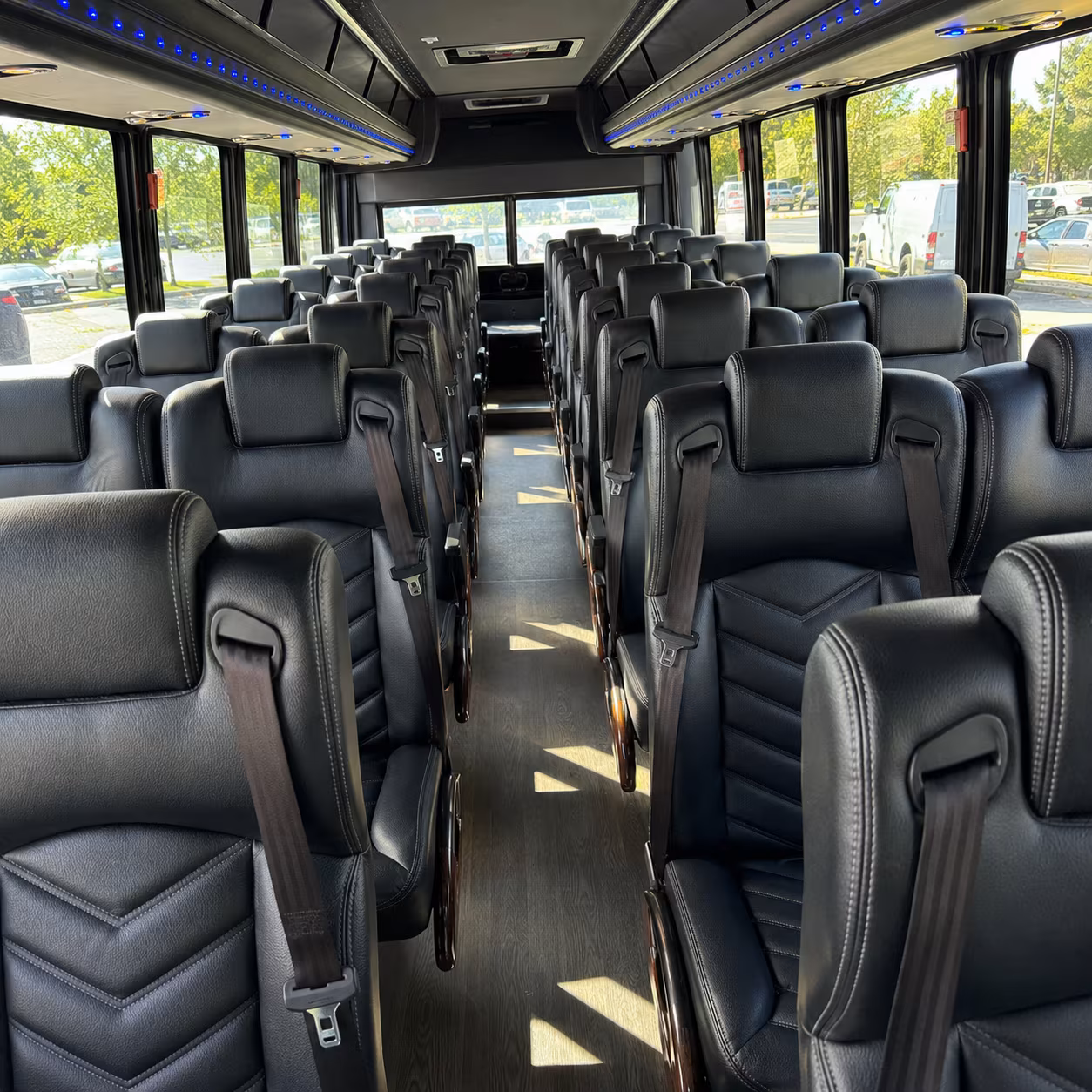 shreveport private event transportation onboard seating