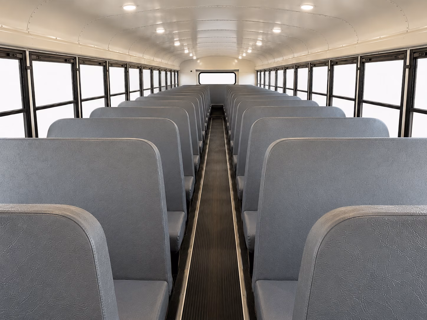 shreveport school bus inside