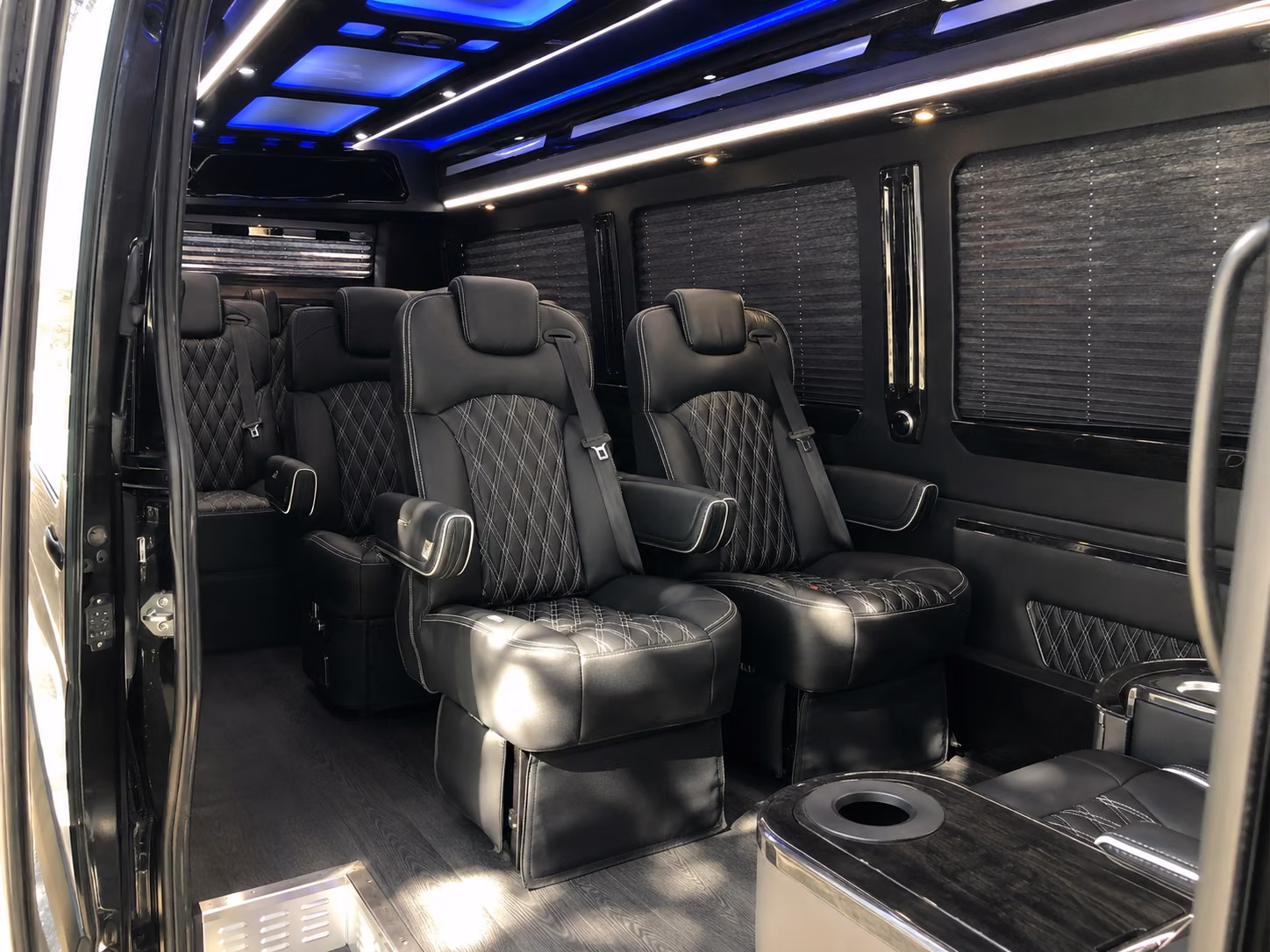 shreveport sprinter van with driver interior
